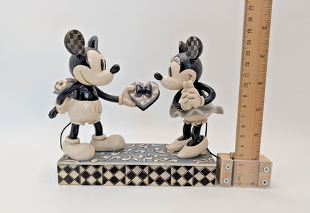 Disney Traditions Mickey Minnie Real Sweetheart Figurine Vintage Style Jim Shore13
