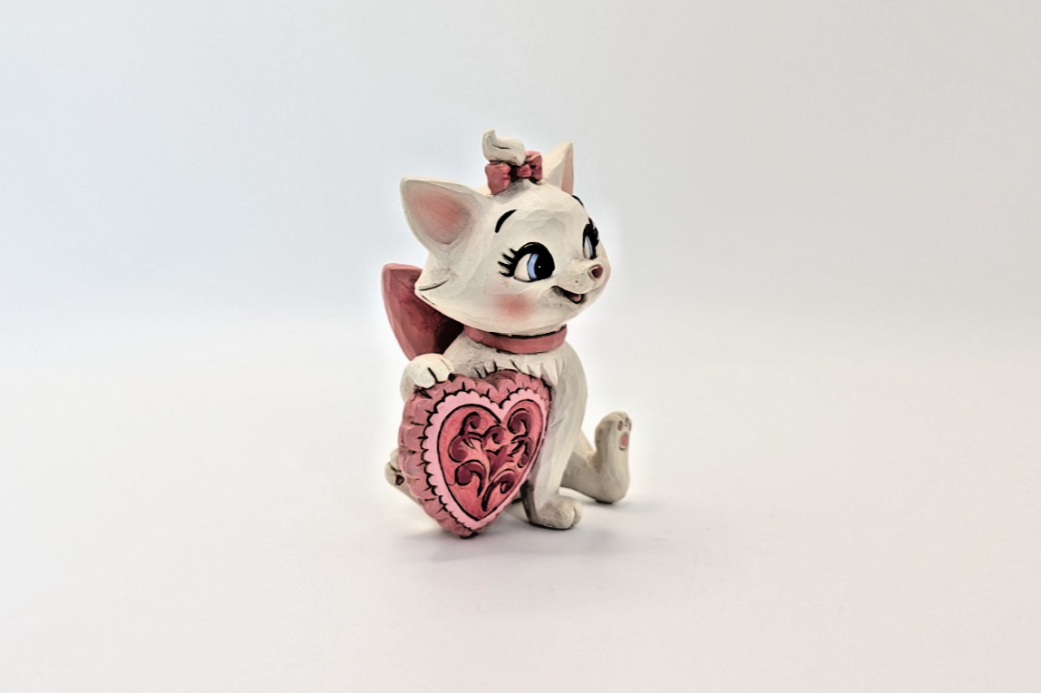 Disney Traditions Showcase Marie With Heart Figurine Aristocrats Kitten J Shore12