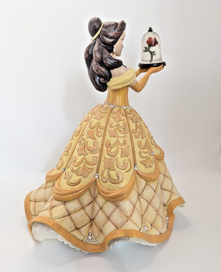 Disney Traditions Belle A Rare Rose Deluxe 6009139 – detail and condition photograph 11