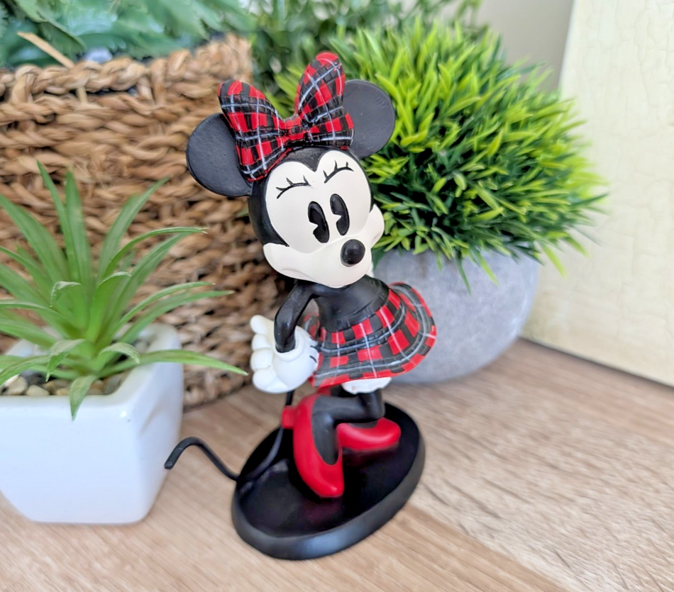 Disney Enchanting Collection Scottish Minnie Mouse Figurine A27163 Boxed
