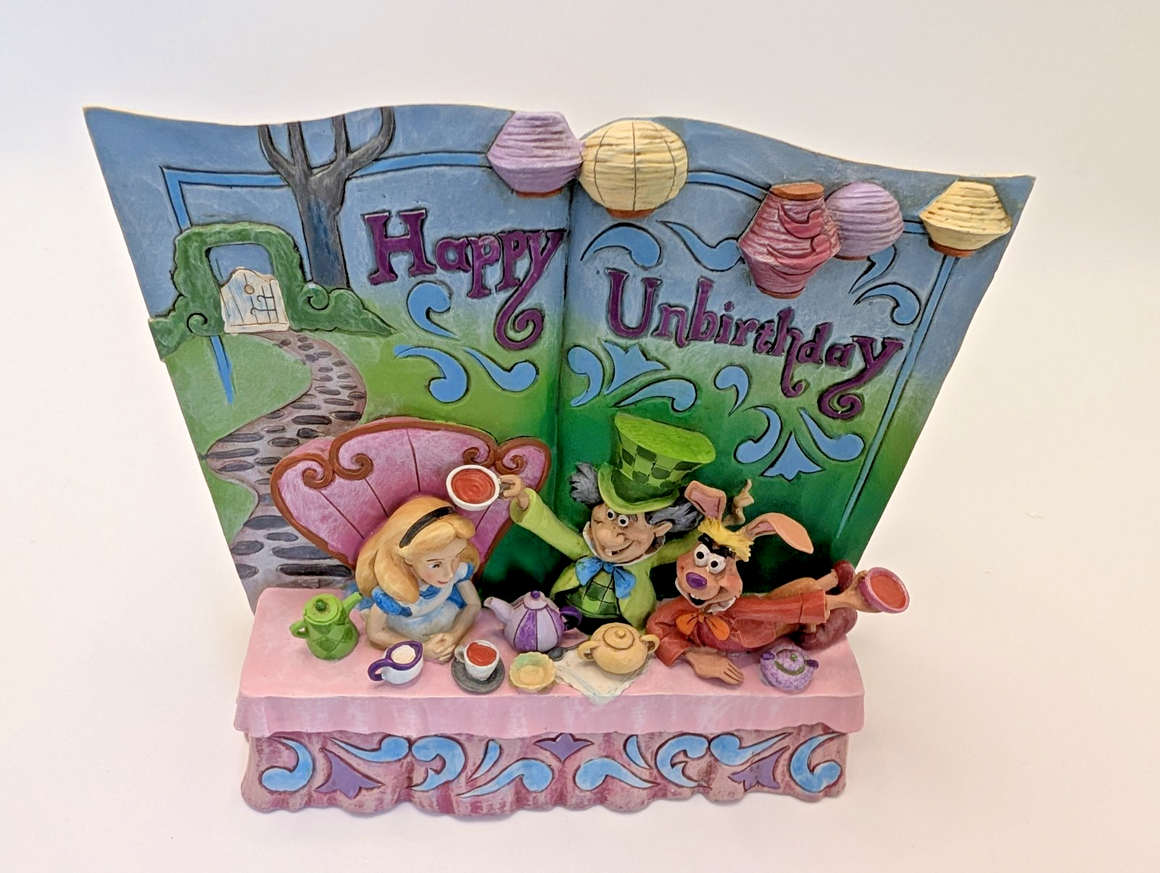 Disney Traditions Showcase Happy Unbirthday Alice In Wonderland Figurine J Shore10