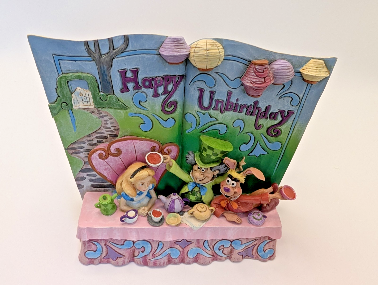 Disney Traditions Showcase Happy Unbirthday Alice In Wonderland Figurine J Shore10