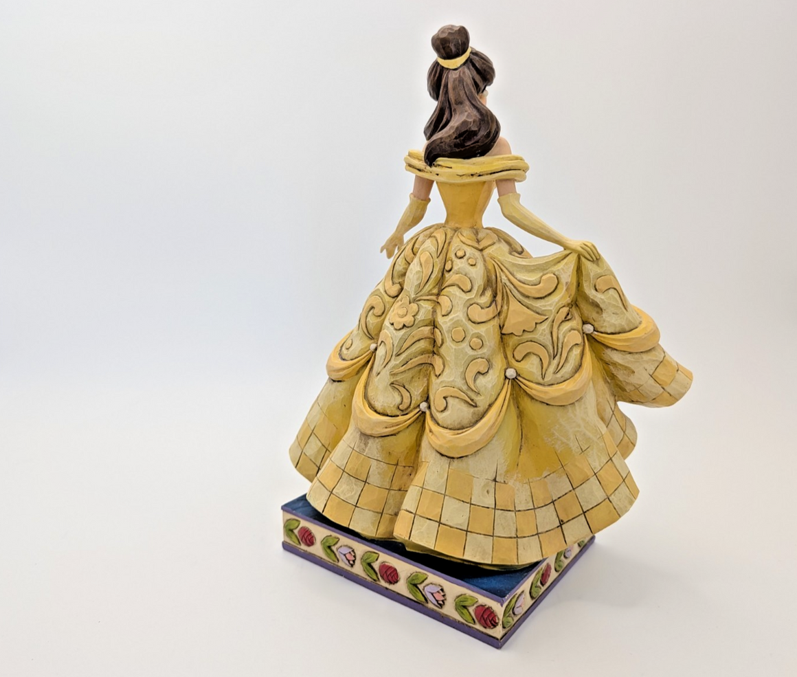 Disney Traditions Showcase Belle Moonlit Enchantment Figurine Beauty Jim Shore10