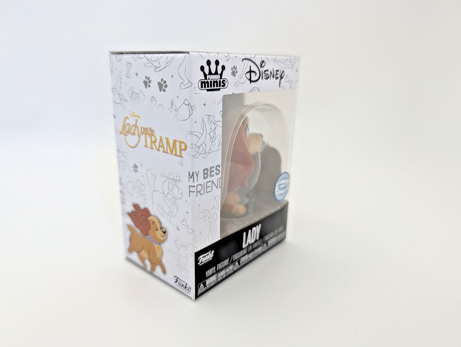 Disney Funko Minis Lady Lady and the Tramp vinyl figure photo 7