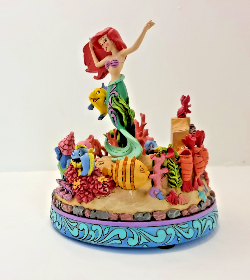 Disney Traditions Jim Shore Ariel Under The Sea Musical 4039073 Little Mermaid2