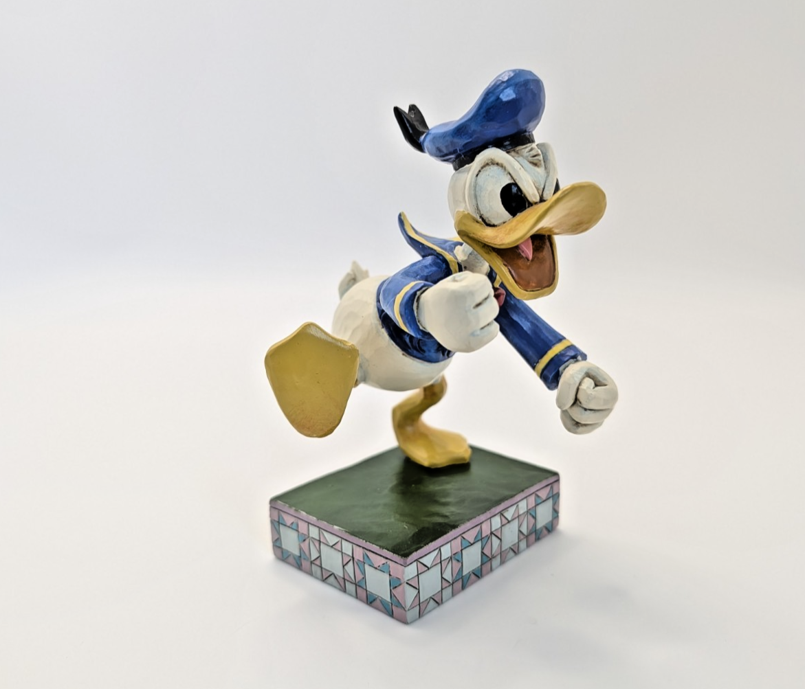 Disney Traditions Showcase Donald Duck Fowl Temper Figurine Jim Shore Boxed4