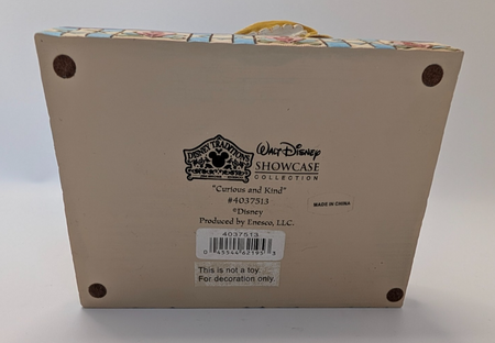 Disney Traditions Belle and Chip Curious and Kind 4037513 – reverse view