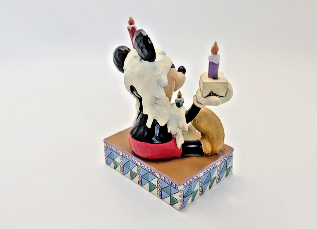 Disney Traditions Showcase Mickey Mouse Figurine Heres To You Birthday Jim Shore11