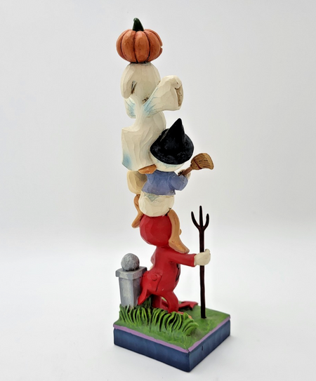 Disney Traditions Teetering Trick-or-Treaters Figurine Halloween Ornament Shore9