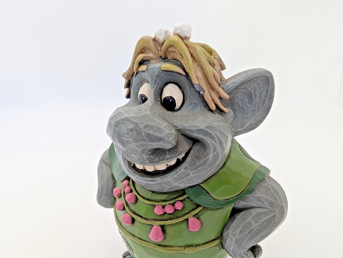 Bulda Frozen troll figurine close-up detail