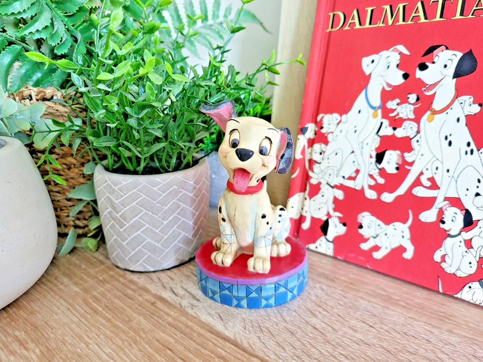 Disney Traditions Showcase Happy Go Lucky Figurine 101 Dalmations Jim Shore0