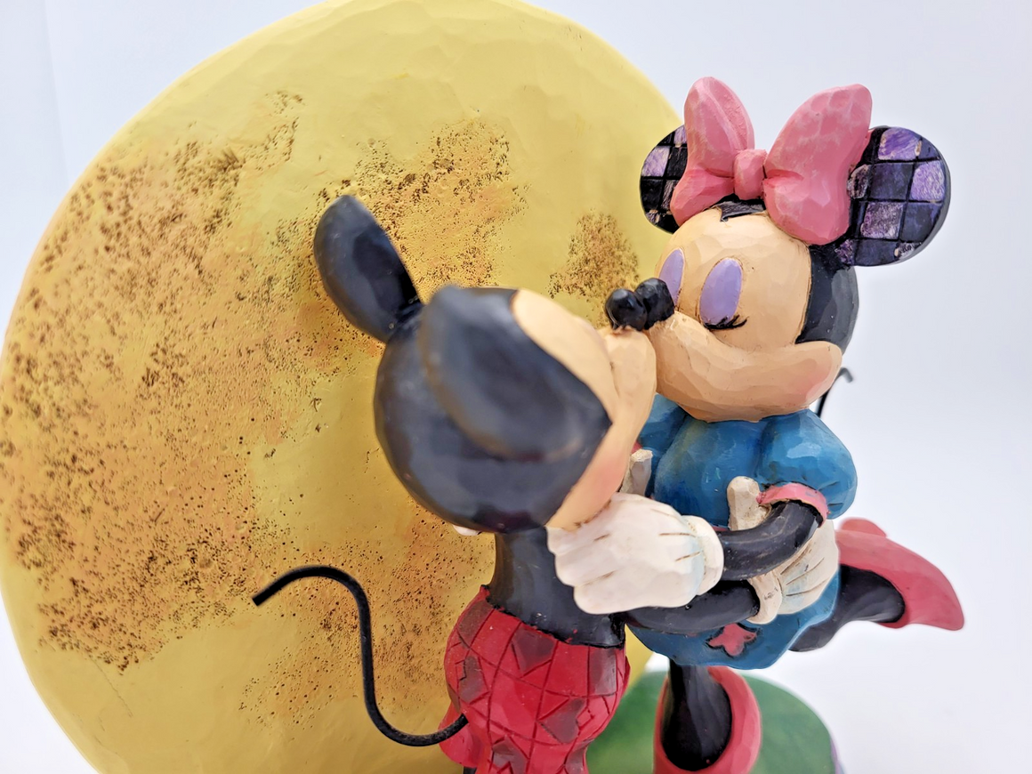Disney Traditions Magic And Moonlight Figurine Mickey Minnie Ornament Jim Shore18