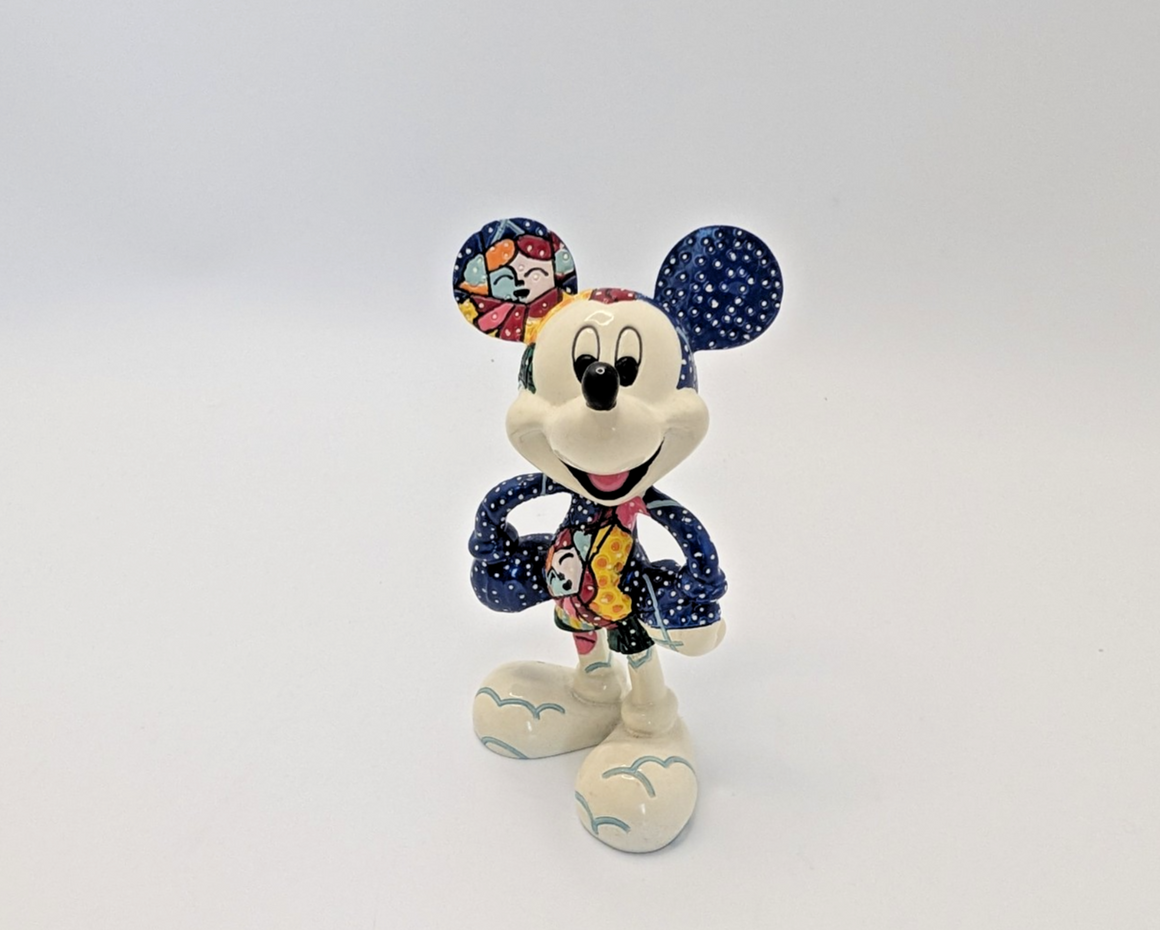 Disney Britto Mickey Mouse Winter Fun figurine 4021841 photo 14