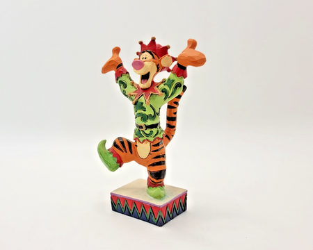 Disney Traditions Tigger Figurine Ecstatic Elf Ornament Jim Shore 60089833
