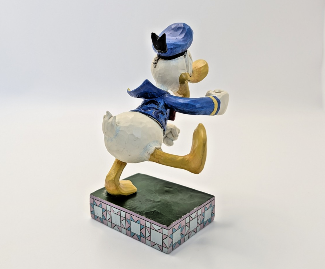 Disney Traditions Showcase Donald Duck Fowl Temper Figurine Jim Shore Boxed11