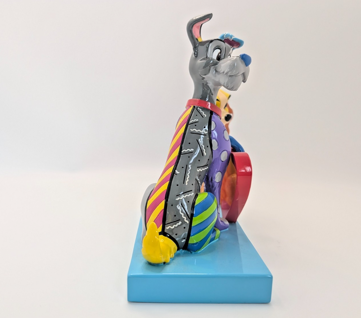 Disney Britto Lady and the Tramp 6008528 unboxed figurine - product code detail
