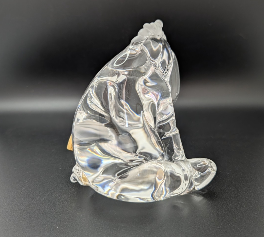 Lenox Disney Eeyore crystal figurine 095296 boxed with certificate - view 5