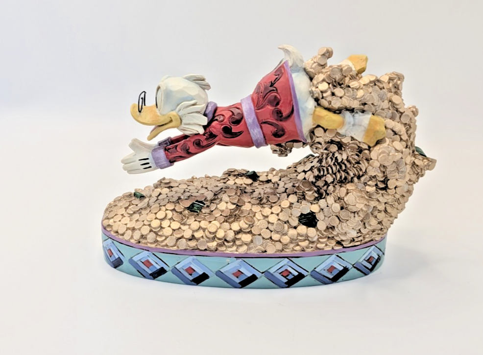 Disney Traditions Scrooge McDuck Treasure Dive figurine 4046055 photo 8