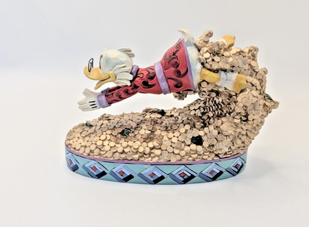 Disney Traditions Scrooge McDuck Treasure Dive figurine 4046055 photo 8
