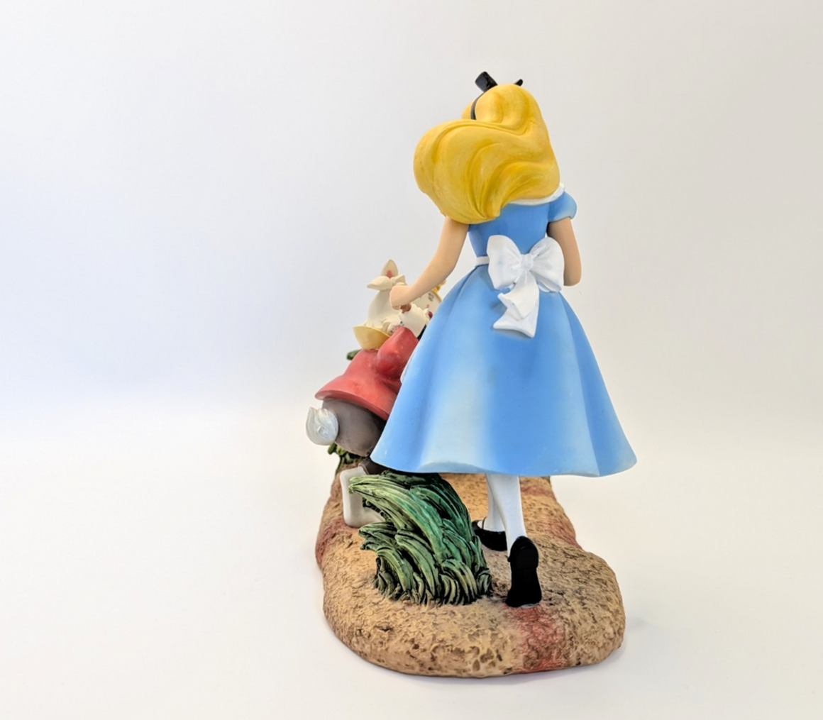 Disney Enchanting Collection Alice and White Rabbit Mr Rabbit Wait figurine photo 12