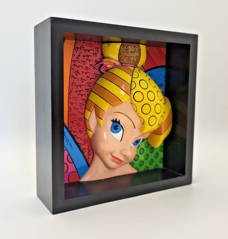 Disney Britto Tinker Bell Pop Art Block Figurine 4033868 Boxed 201210