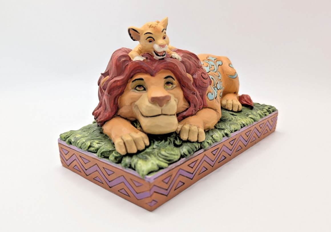 Disney Traditions Simba and Mufasa A Father's Pride figurine photo 13