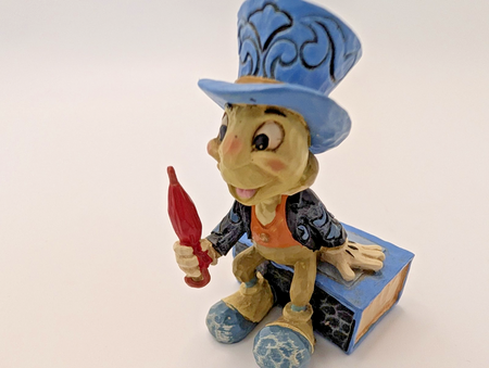 Disney Traditions Jiminy Cricket On Matchbox Figurine Pinocchio Jim Shore15