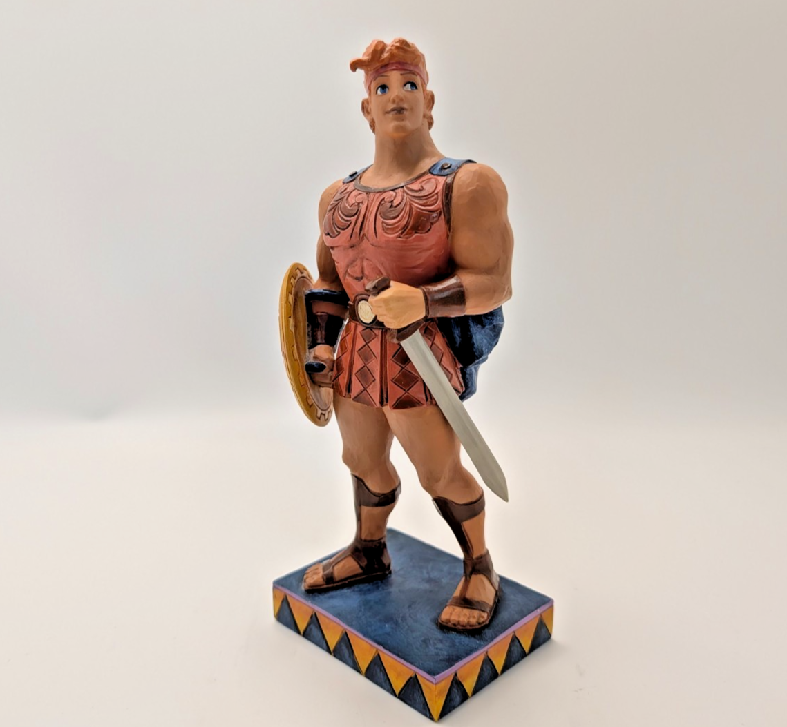Disney Traditions Hercules Mythic Hero 4055406 unboxed figurine - three-quarter view