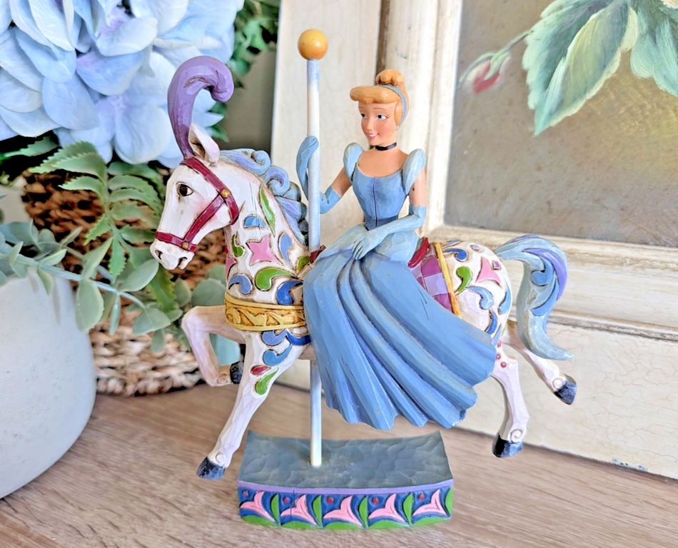 Disney Traditions Cinderella Princess of Dreams Carousel Figurine by Jim Shore – Boxed with Tag