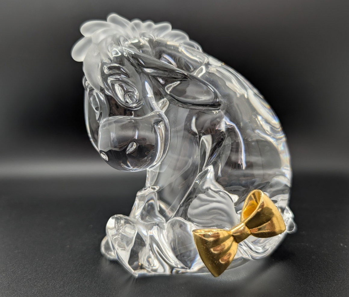 Lenox Disney Eeyore crystal figurine 095296 boxed with certificate - view 1