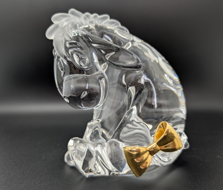 Lenox Disney Eeyore crystal figurine 095296 boxed with certificate - view 1