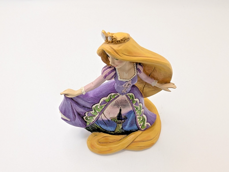 Disney Traditions Rapunzel Daring Heights 4045240 Castle Dress – detail and condition photograph 12
