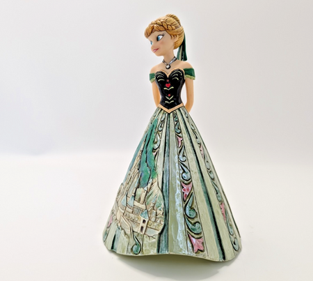 Disney Traditions Anna Arendelle Royalty 4048661 Castle Dress – detail and condition photograph 6