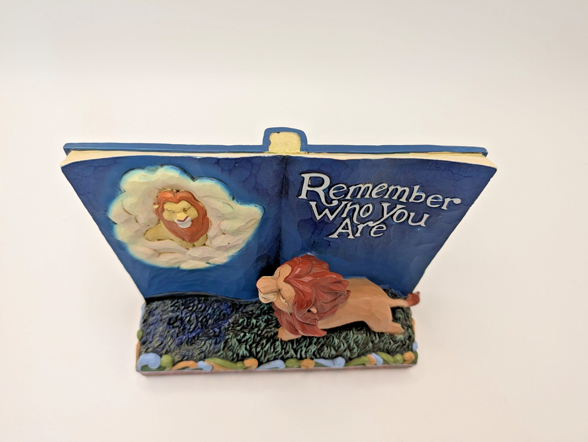 Disney Traditions Storybook Lion Kind Remember Who You Are Figurine Simba Shore16