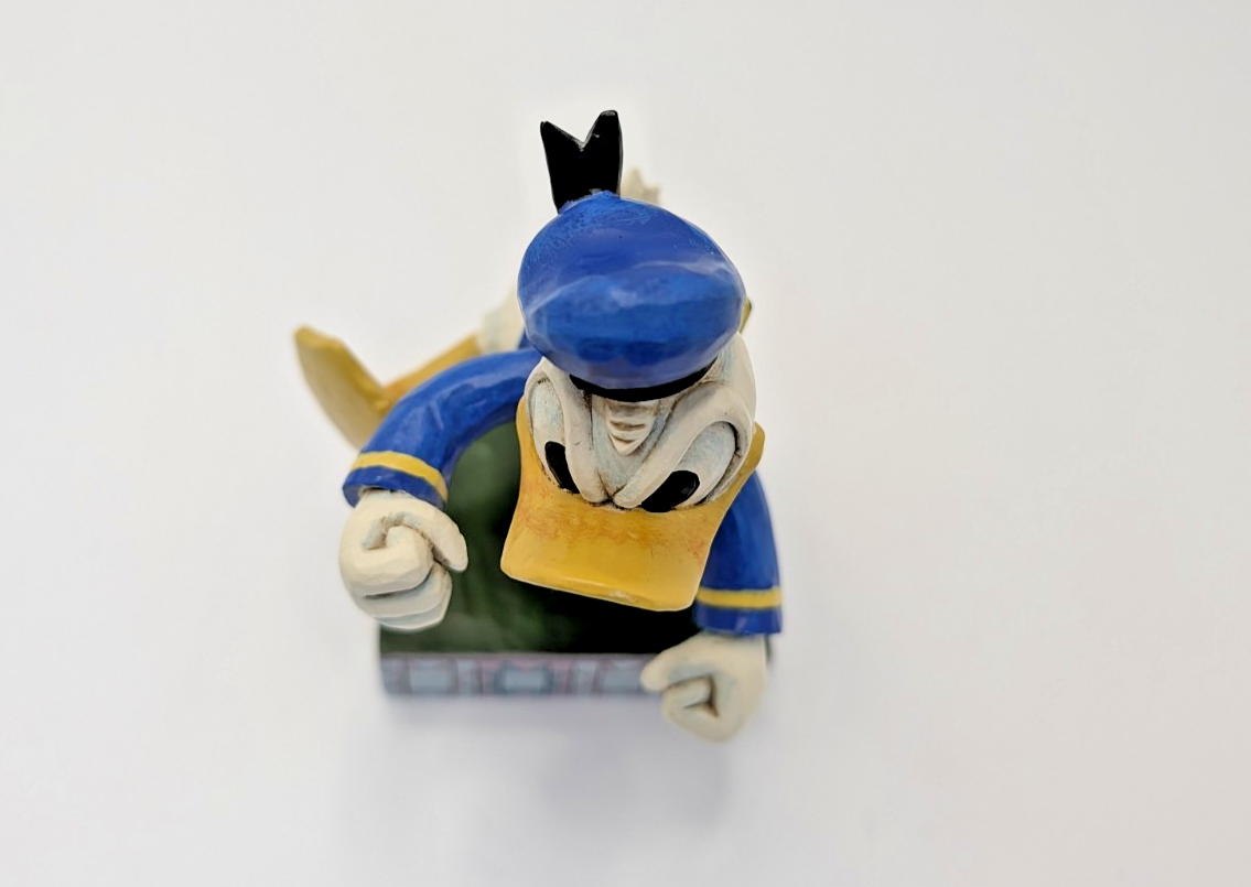 Disney Traditions Showcase Donald Duck Fowl Temper Figurine Jim Shore Boxed18