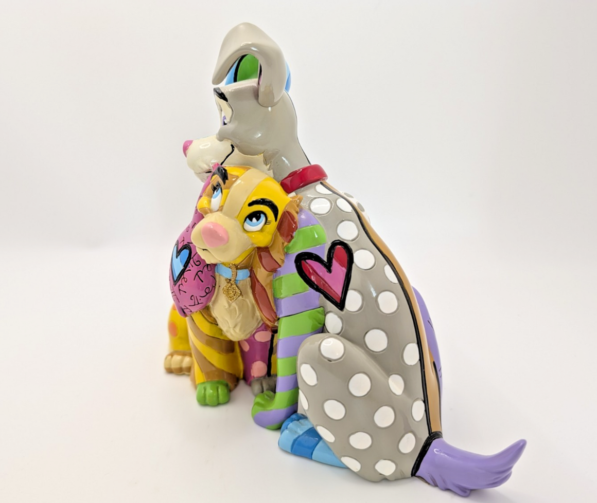 Disney Britto Lady and the Tramp 4046355 pop art figurine - view 4