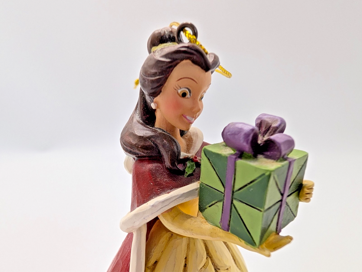 Disney Traditions Belle Beauty hanging ornament A21426 boxed - product code detail