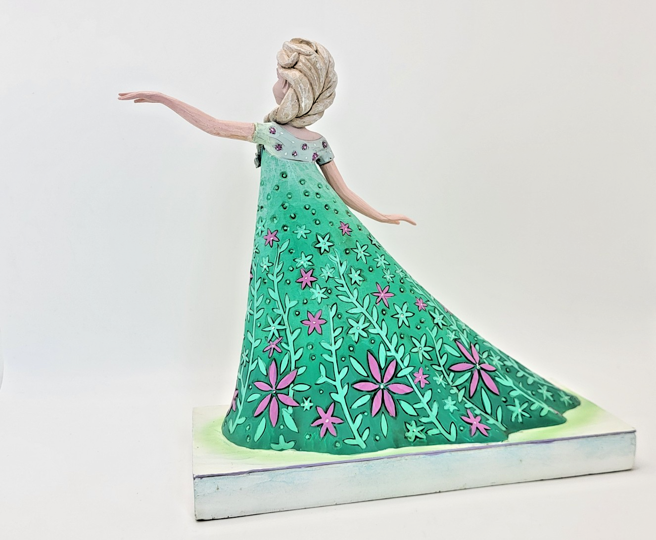 Disney Traditions Celebration Of Spring Figurine Elsa Frozen Ornament10