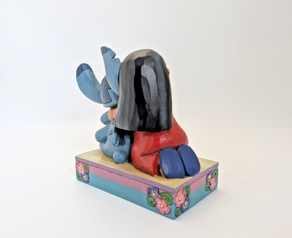 Disney Traditions Lilo and Stitch Ohana Means Family 4043643 by Jim Shore - Boxed with Tag - product view 9