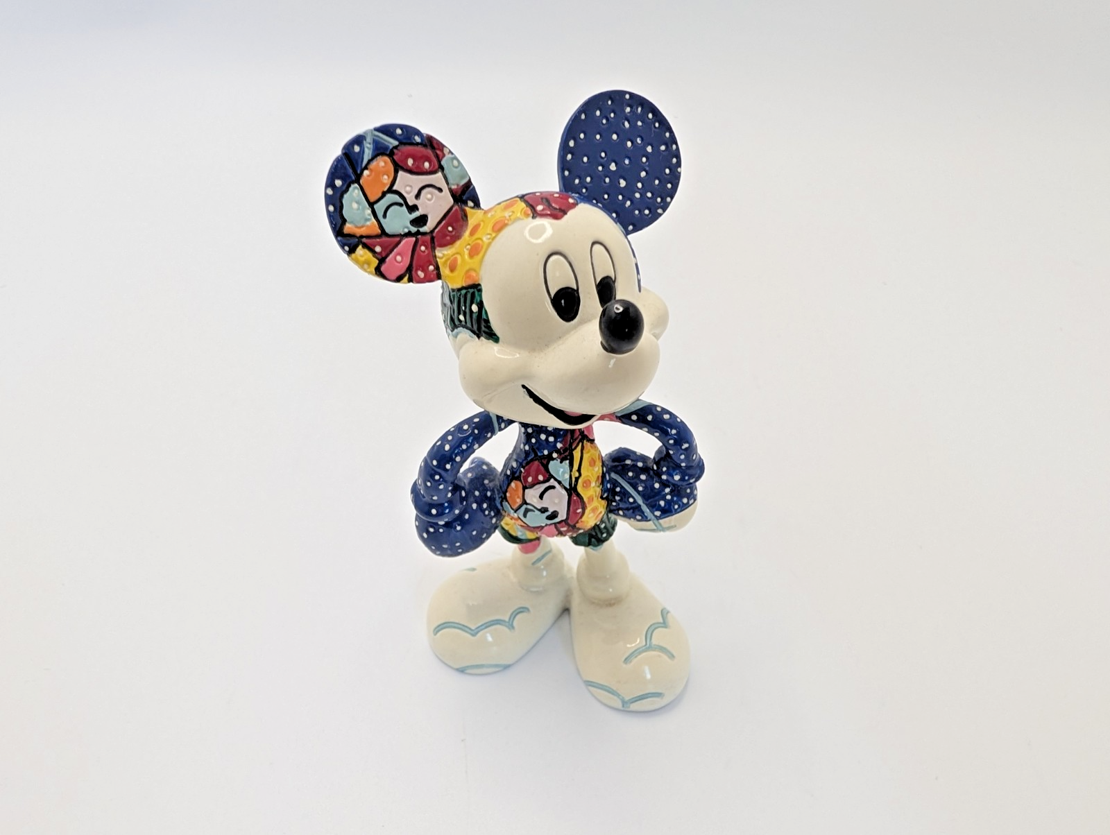 Disney Britto Mickey Mouse Winter Fun figurine 4021841 photo 10