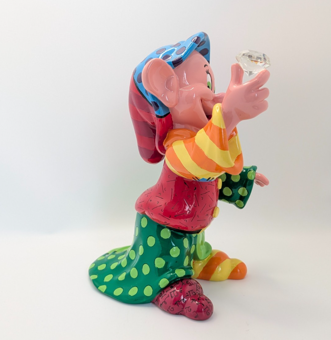 Disney Britto Dopey Snow White 4055687 unboxed figurine - underside condition