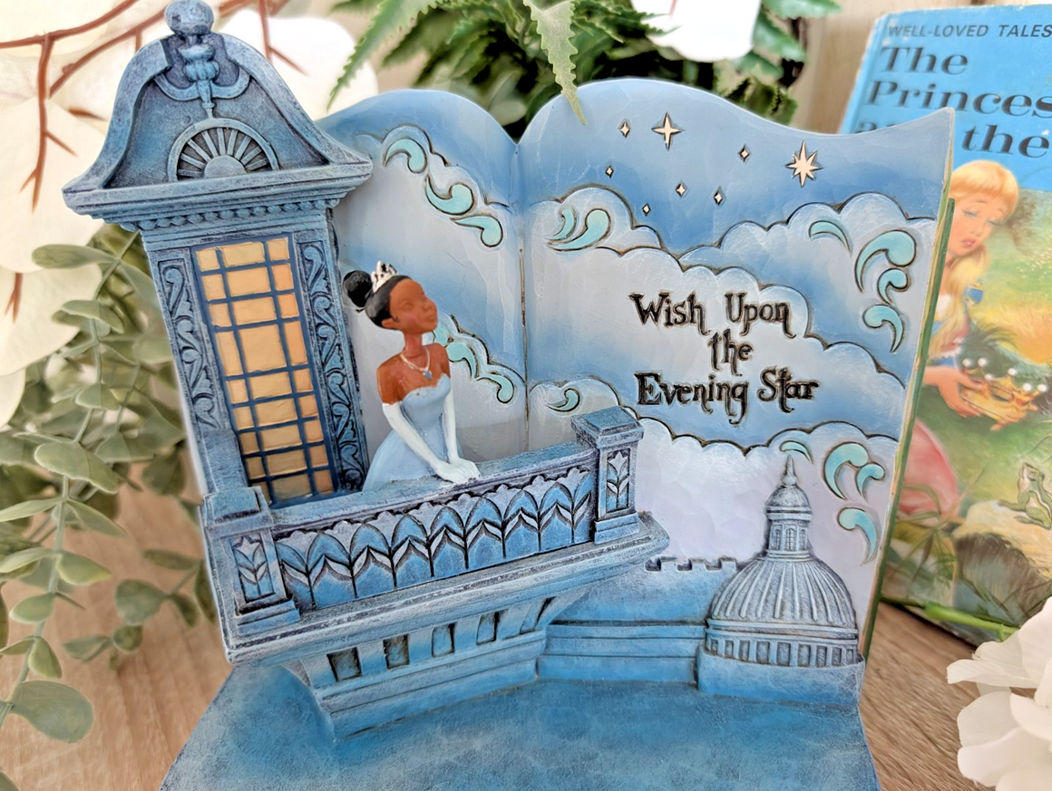 Disney Traditions Showcase Wish Upon The Evening Star Figurine Tiana Princess2