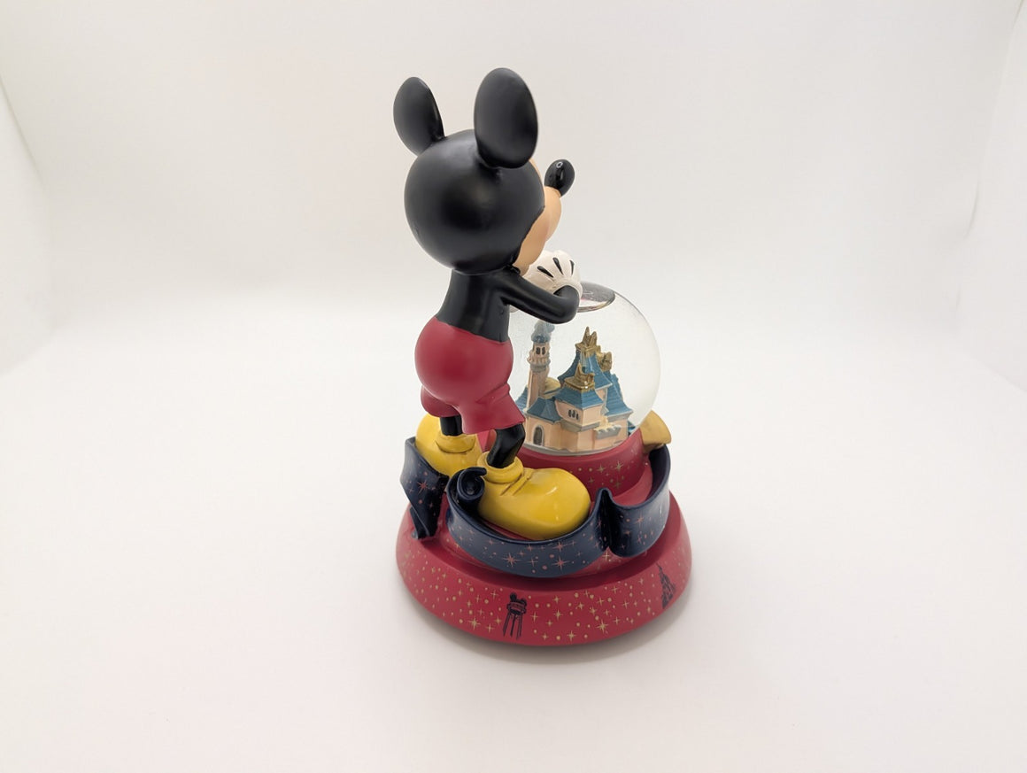 Disneyland Paris Mickey Mouse musical castle snow globe photo 10