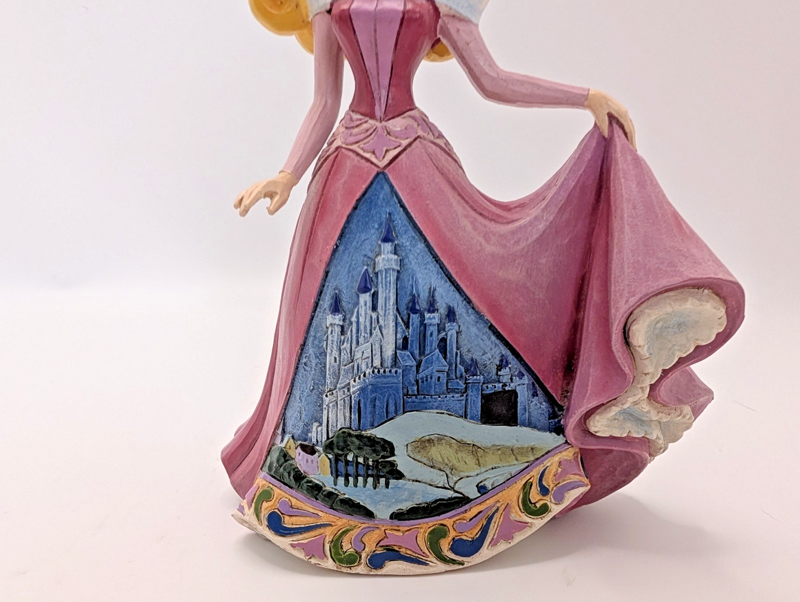 Disney Traditions Aurora Once Upon a Kingdom 4045242 Castle Dress – detail and condition photograph 13