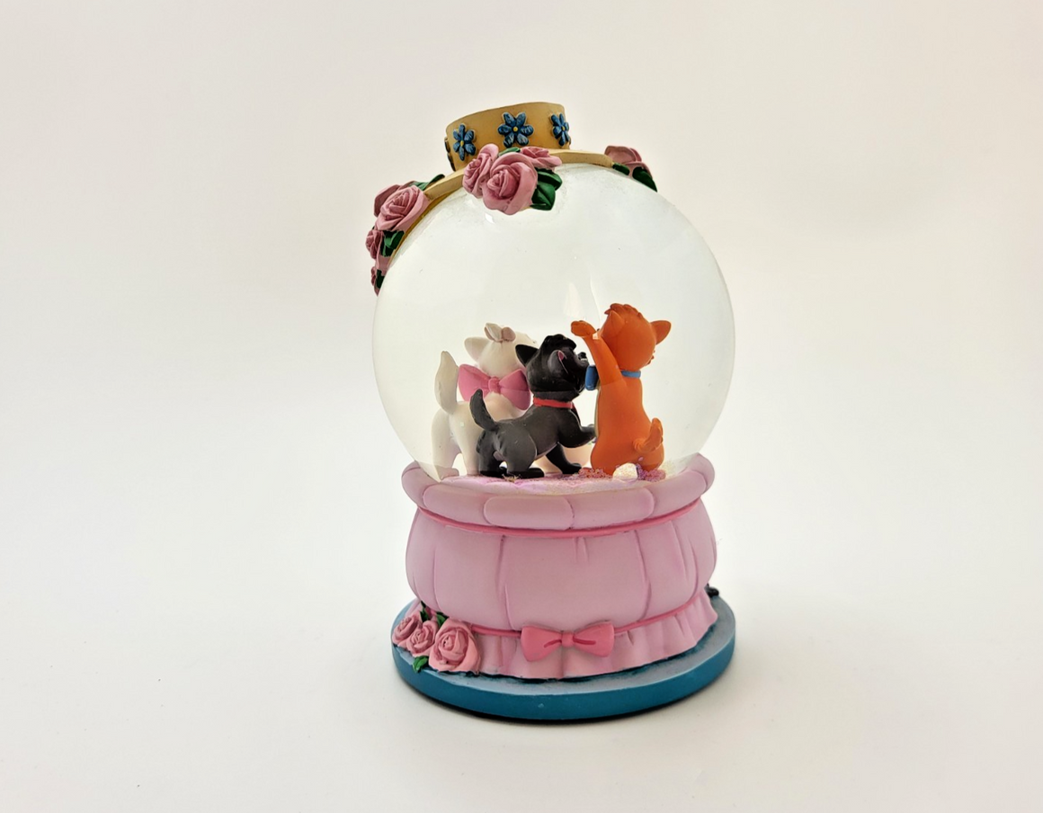 Disney Aristocats Snowglobe Disneyland Paris Exclusive Aristocats Kittens Marie8