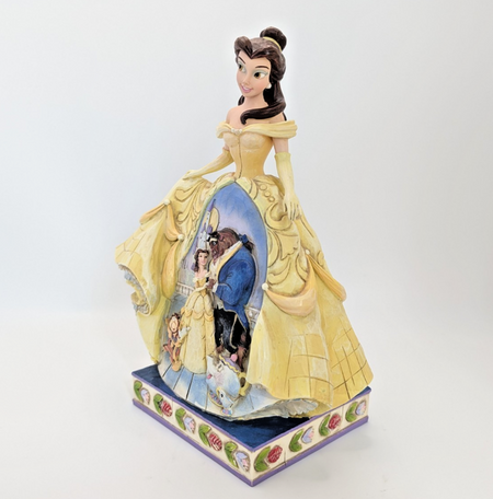 Disney Traditions Belle Moonlit Enchantment 4010021 Royal Gown by Jim Shore - Boxed with Tag - product view 5