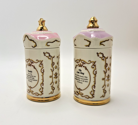 Lenox Disney Spice Jars Dumbo Simba Caraway & Celery Boxed 1995 Porcelain Unused6