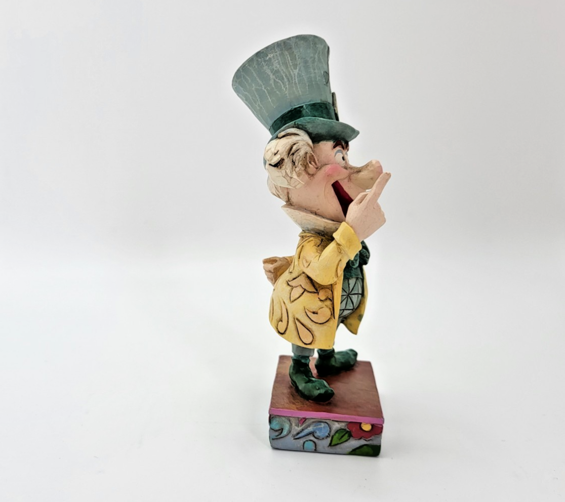 Disney Traditions Mad Hatter Figurine Mad Cap Mayhem Ornament Alice Jim Shore10