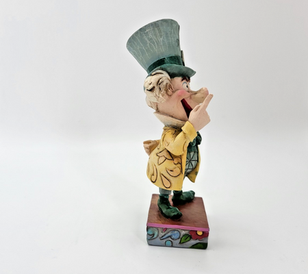 Disney Traditions Mad Hatter Figurine Mad Cap Mayhem Ornament Alice Jim Shore10