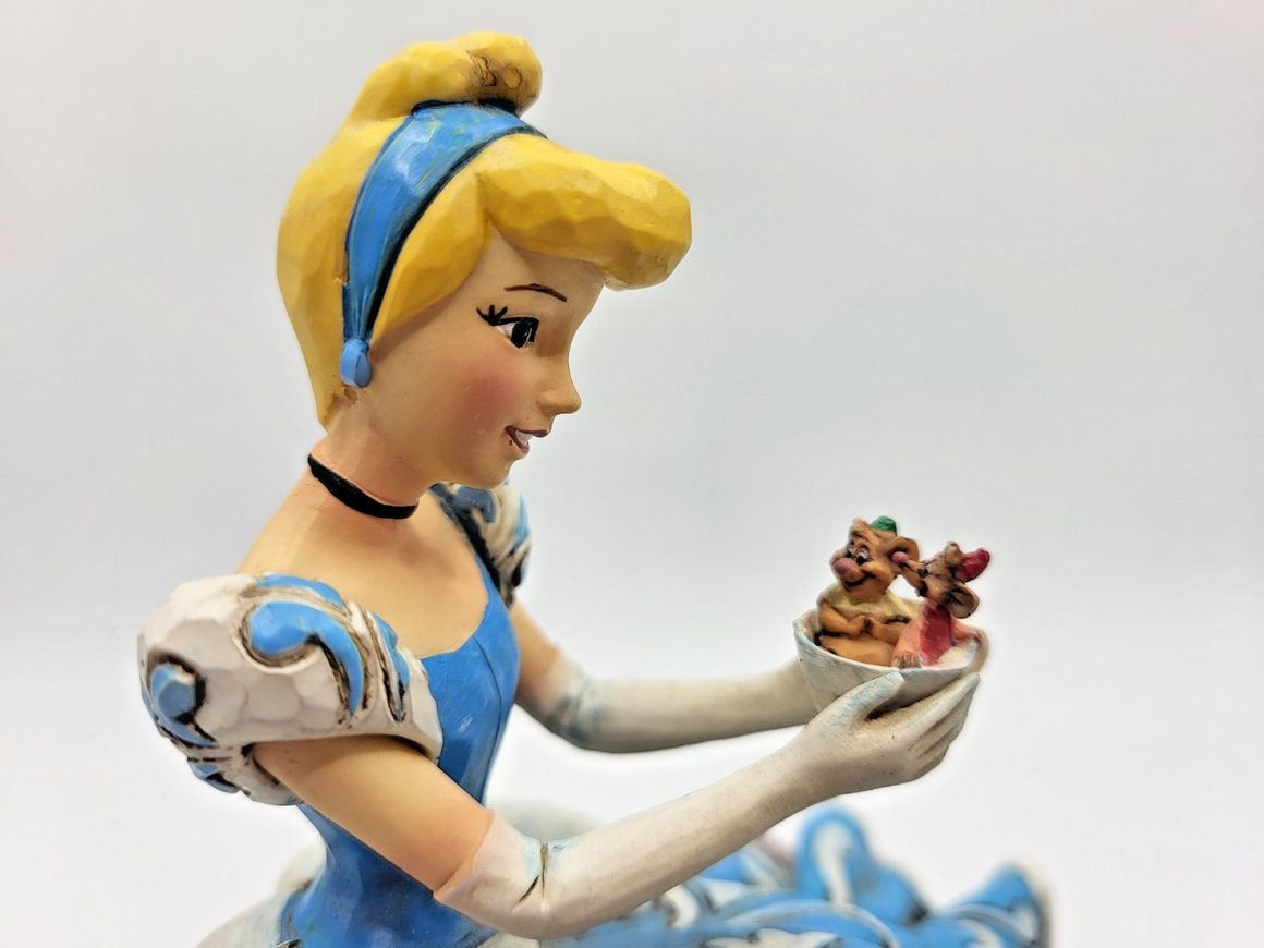 Disney Traditions Cinderella Figurine Caring And Couragious Ornament Jim Shore13